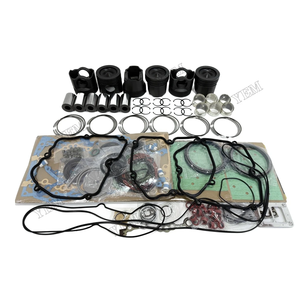 Piston And Piston Rings Assembly Overhaul Kit for Cat C15 Engine Repair Kit 4