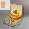 Série Poudre d'Or - Étoiles Dorées, Gâteau DIY, Musique et Éclairage