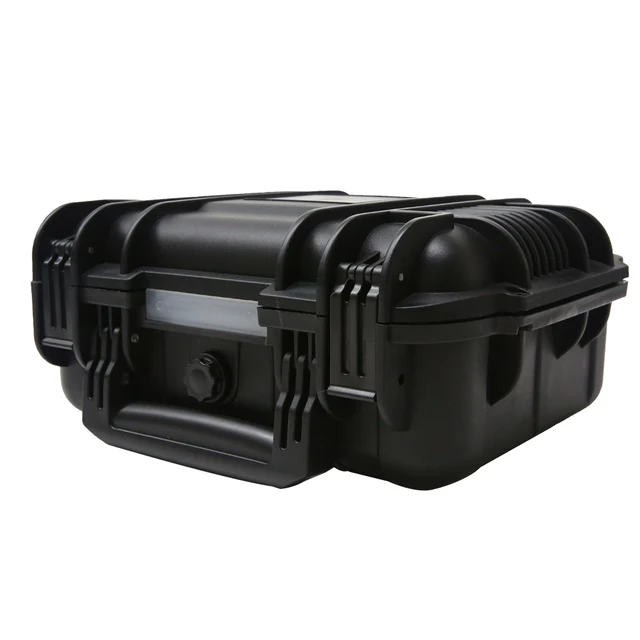 IP67 Waterproof Hard Plastic Equipment Camera Tool Case Box With Foam Wheels Hard Duty Carrying Case