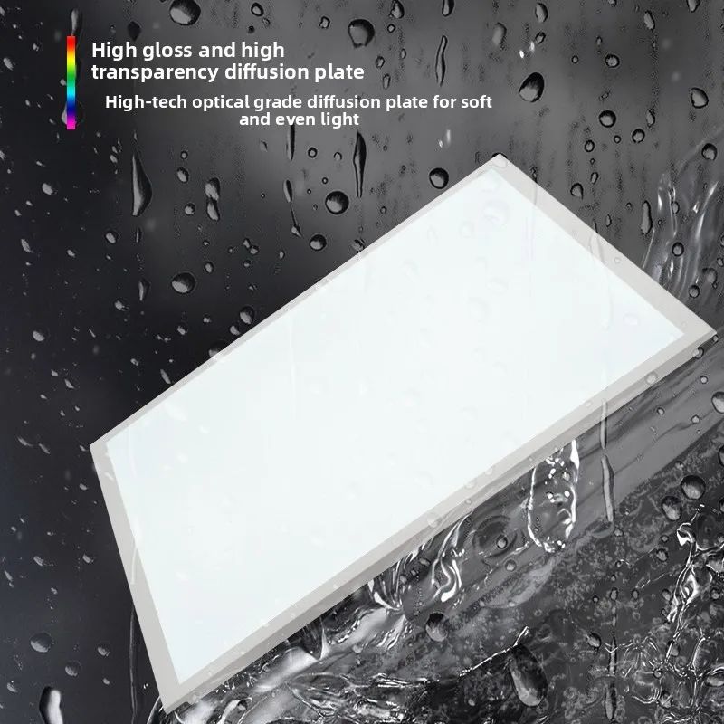 Αδιάβροχο Επίπεδο LED Φωτιστικό 600x600 (30x30x60) Ενσωματωμένο Οροφαίο Φωτιστικό για Πισίνα και Μπάνιο, Μοντέλο AJ180, Διάταξη Agi32