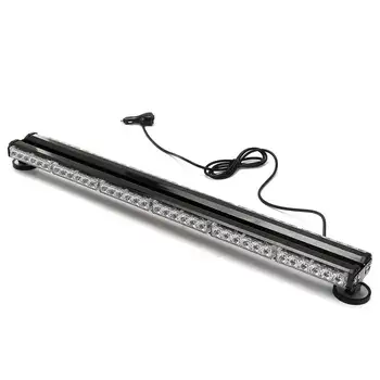 COB LED Strobe Flashing Light Bar Two Sides High Intensity Emergency Warning Lighting Beacon with Magnetic Car Light