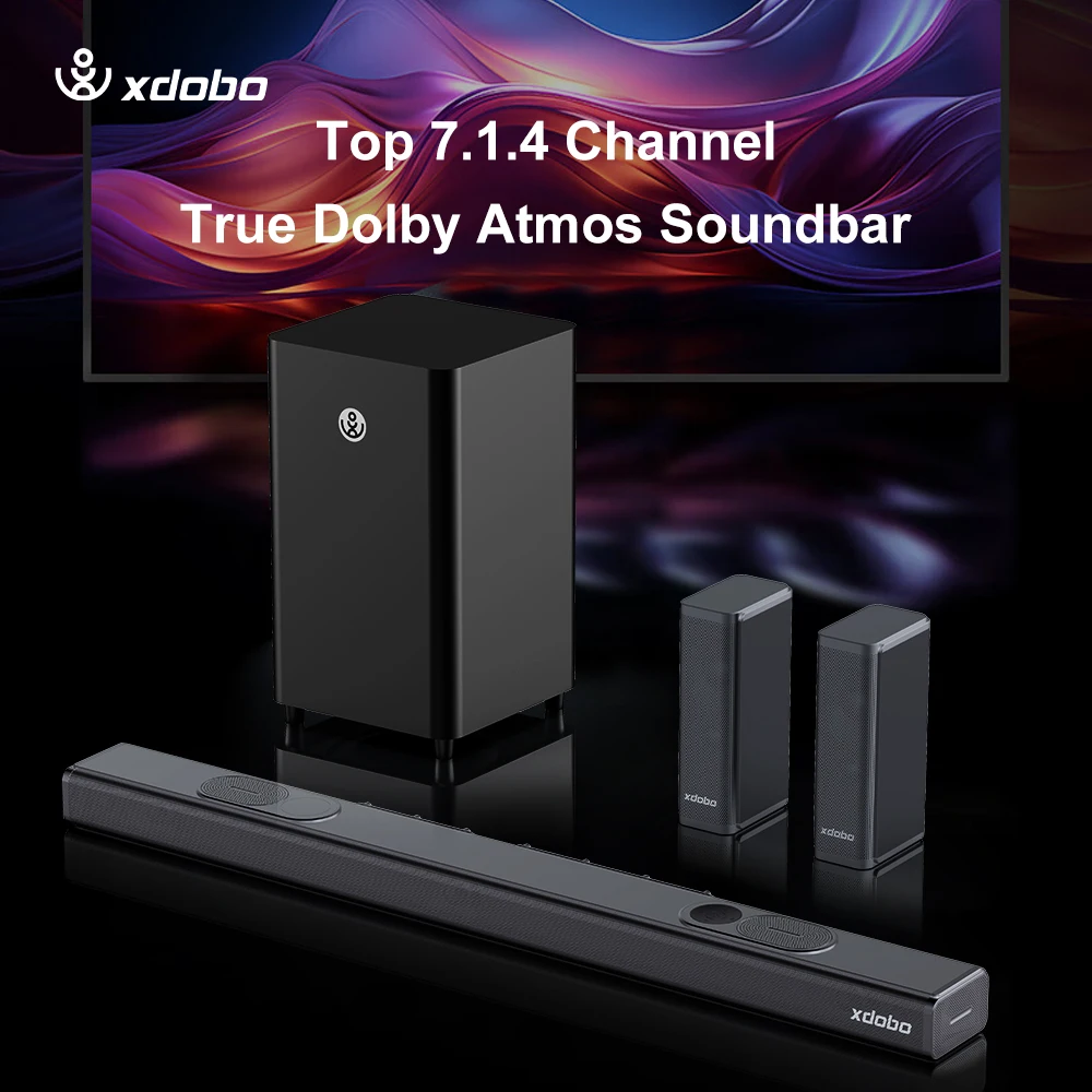 Xdobo 7.1.4 Dolby Atmos Sound Bar Home Theater System with