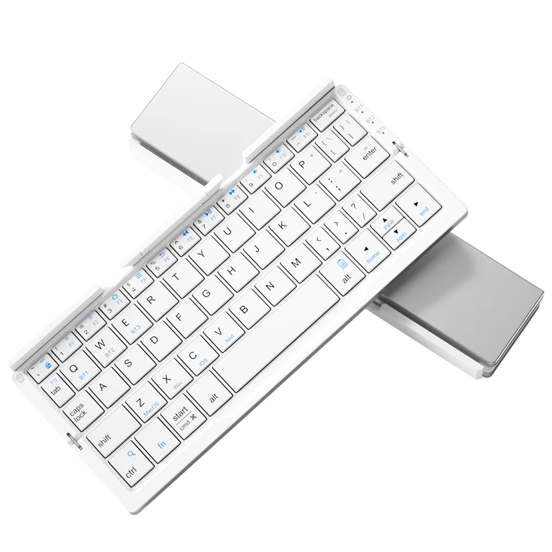 Bow Wireless Mini Keyboard with Phone Support Best Selling Wireless Blue-tooth Mini Foldable Keyboard Portable Support All Phone
