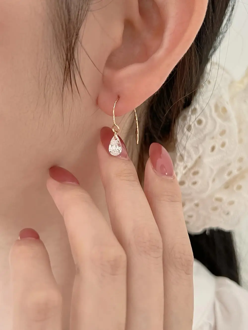 KAKODIY Gold Plated Earrings for KAKODIY 925 Sterling Silver Fine Jewelry Stud Earrings detail 6