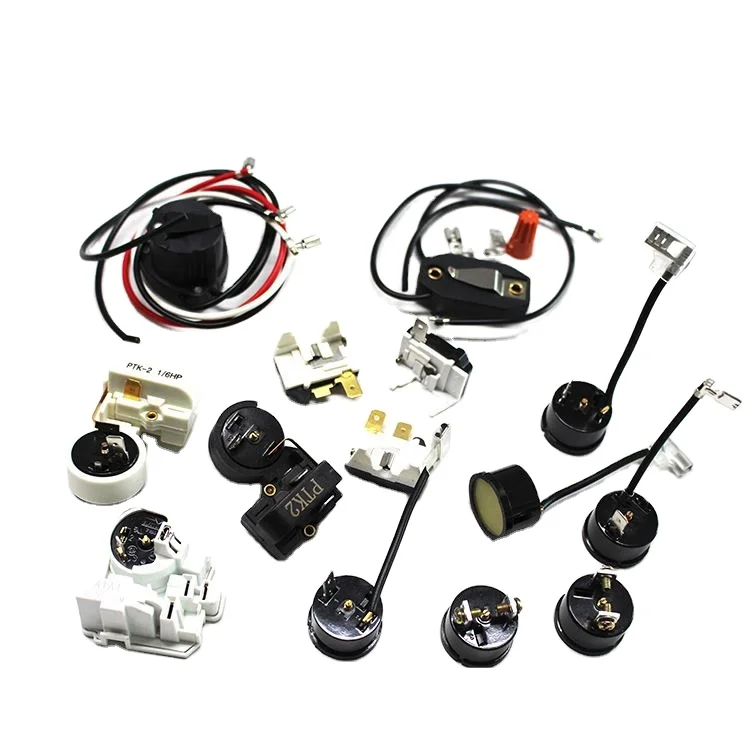 Refrigerator compressor relay 110v 220v ptc relay silver or golden pins with good quality