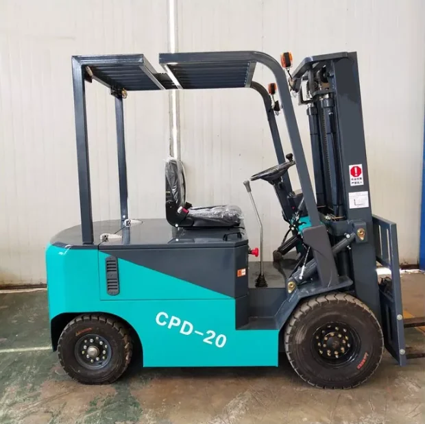 2000KG Lifting Height 3m 2ton Pallet Four Wheel Motorcycle Truck Hydraulic Lifting Platform Forkliftwith Automatic Transmission