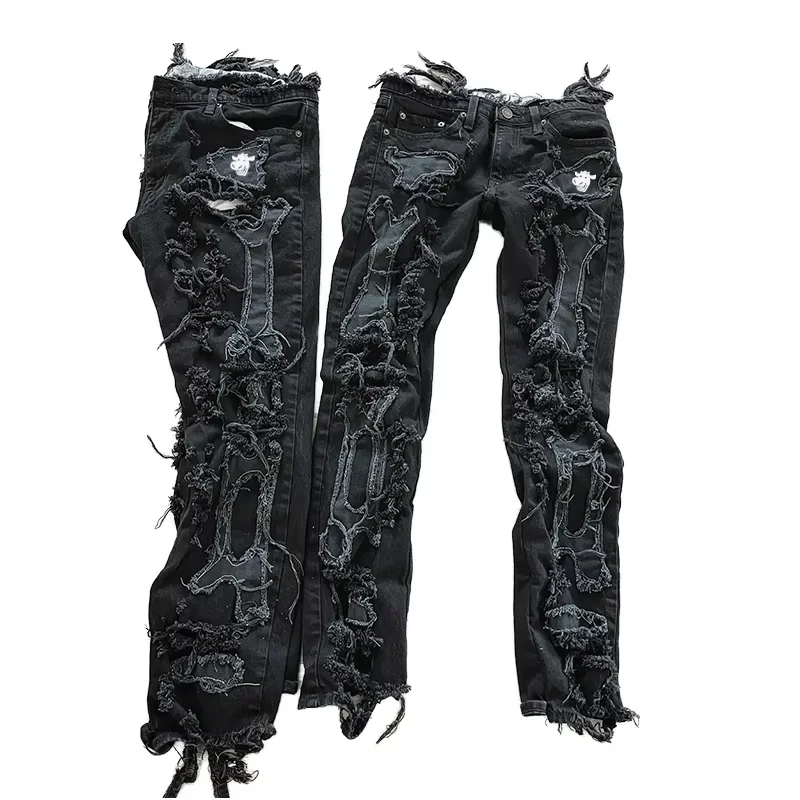 【THEAIRTOWN】 dying denim pt ♥2colors 0400021786739_TOMORROWALWAYSKN