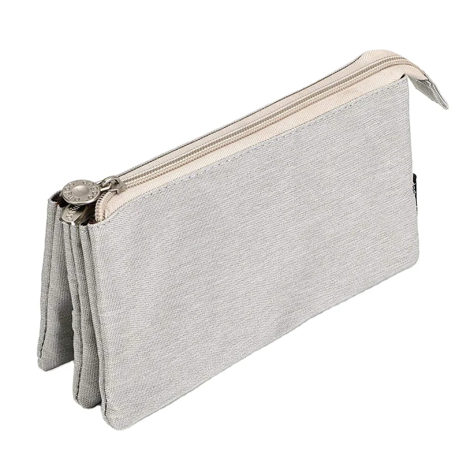 Футляр для карандашей M584 с несколькими карманами, водонепроницаемый полиэстеровый чехол на молнии для ручек