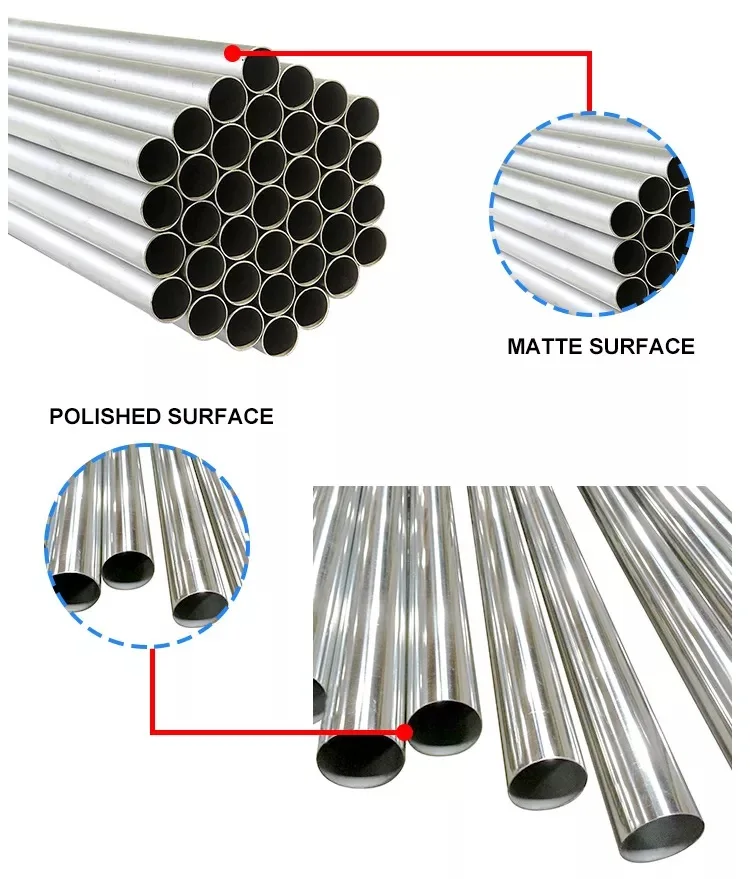 310 stainless steel tube comparison
