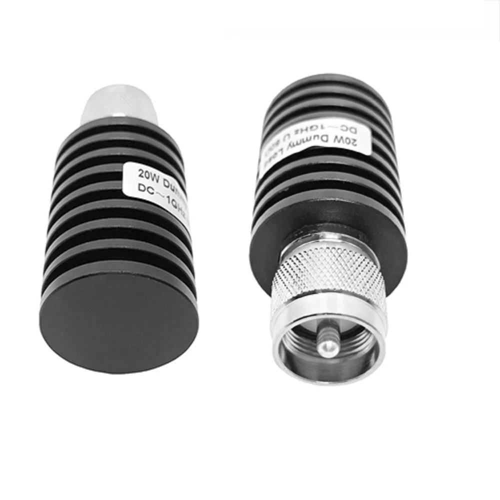 Fabrik, 50 Ohm, 20 W, 30 W, 50 W, 100 W, PL259-UHF-Stecker (männlich), RF-Blindlast, koaxiale RF-Abschlusslast