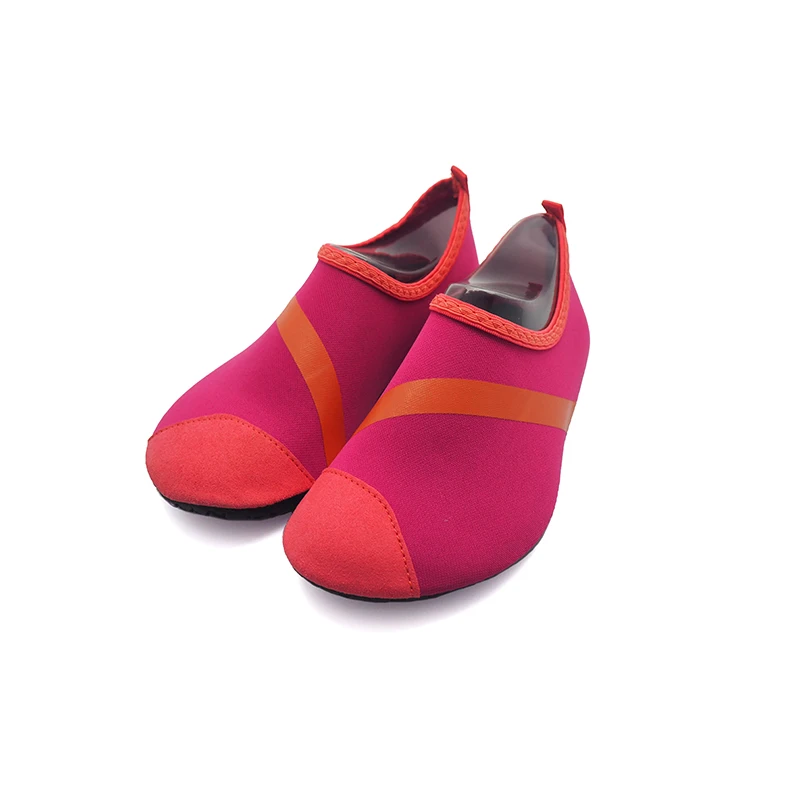 Оптовая продажа, Новое поступление, акваобувь с принтом на подошве из ПВХ для прогулок на открытом воздухе, быстросохнущая Нескользящая пляжная обувь со стелькой из ЭВА