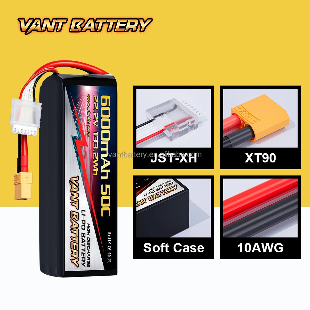 Vant S Rc Lipo Battery V Mah C With High Performance For Rc