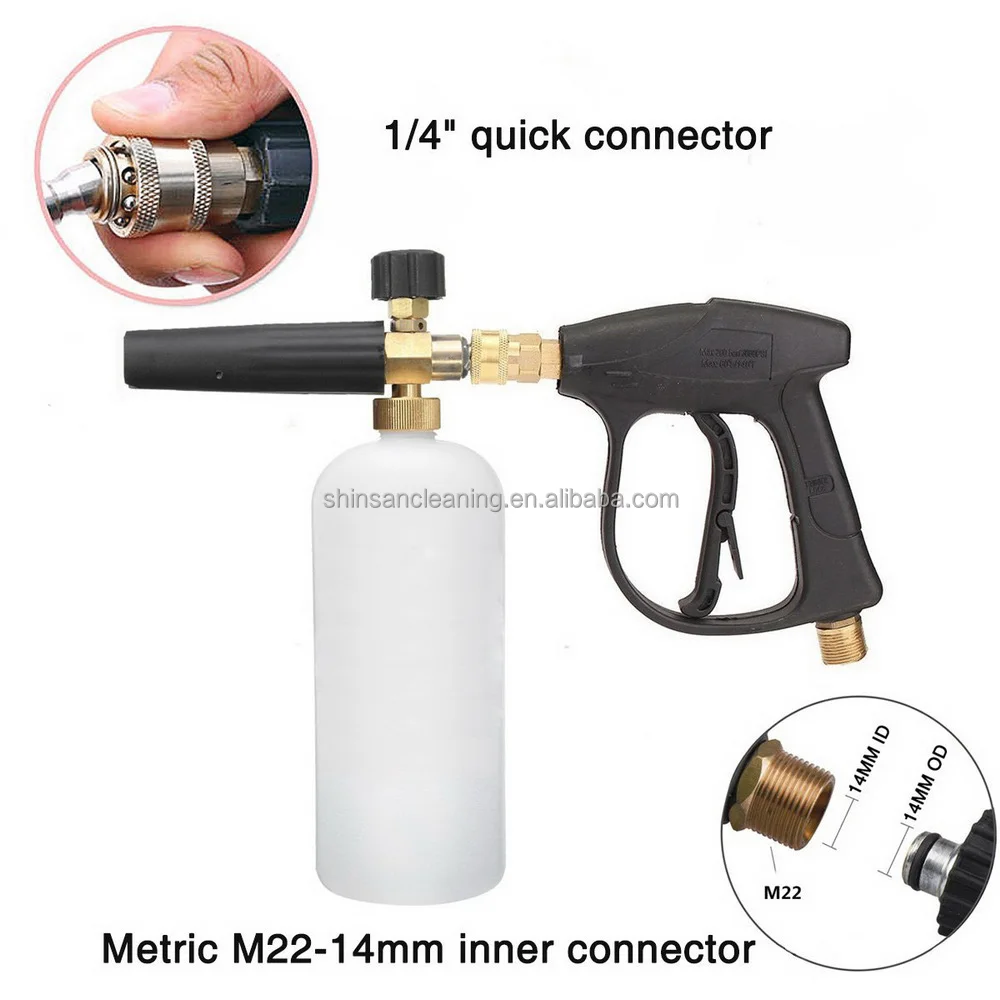 2021 New Car Wash Foam Gun/snow Foam Gun/high Pressure Car Wash Gun