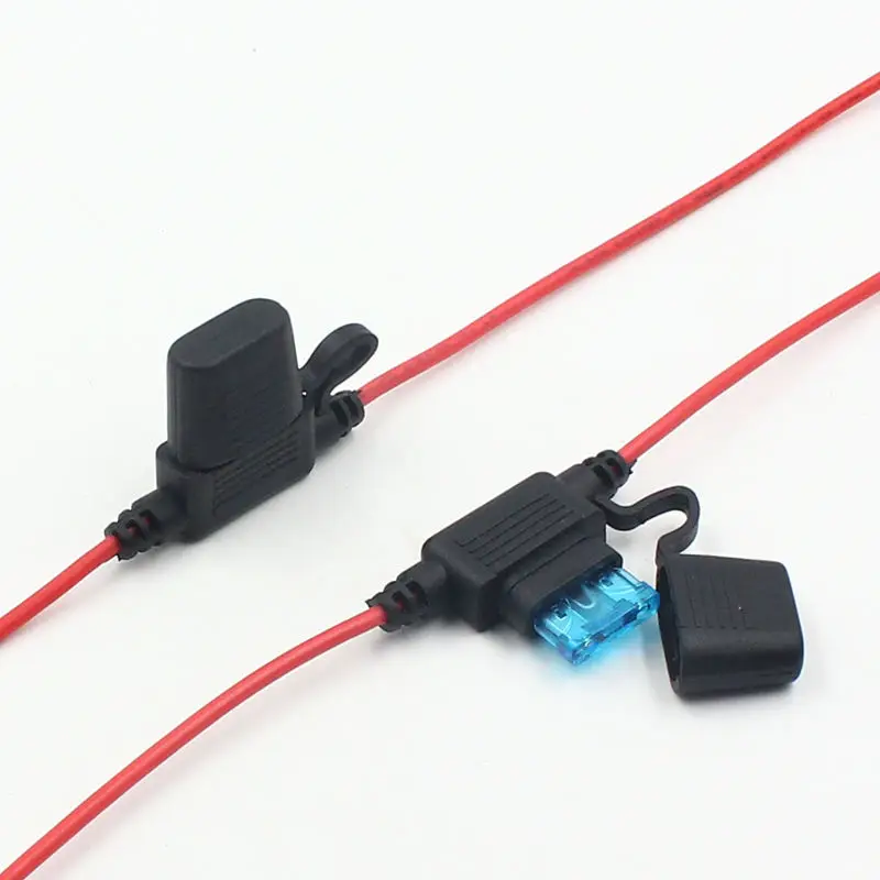 Car Fuses Holder Waterproof Power Socket Small Blade Type