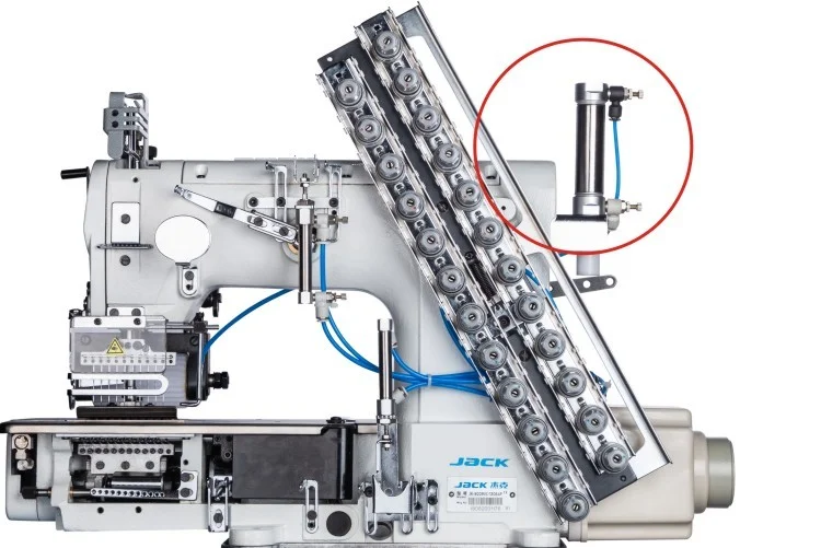 ミジンコちゃん　 JACK 8009-VCD High Speed Pneumatic Sewing Machine for Sports Pants