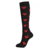 11 corazones rojos negros