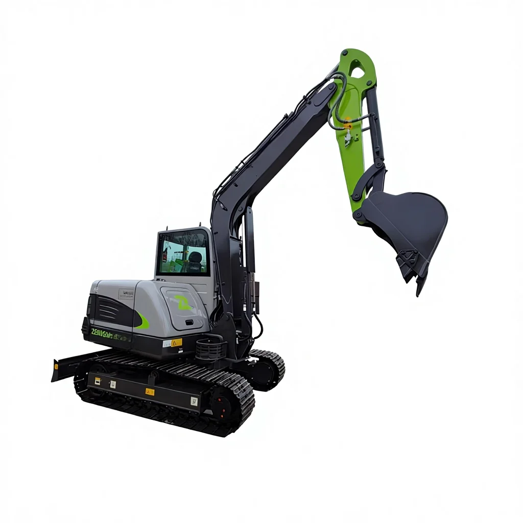 ZE60GA ZE60G Small Excavator 6 Ton Mini Crawler Excavator with