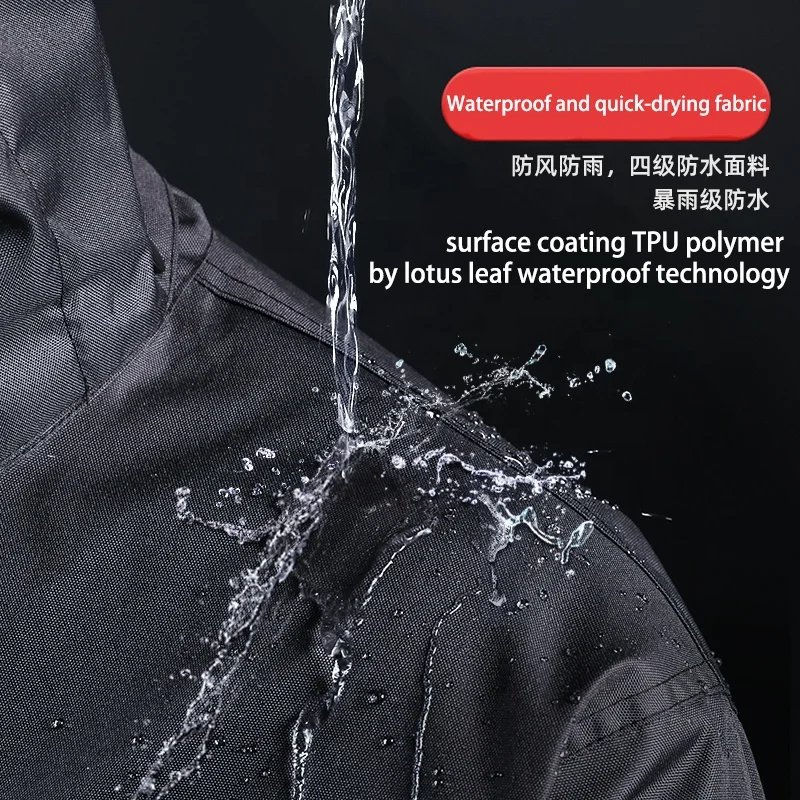 Водонепроницаемая Полиэстеровая куртка от дождя для кемпинга Солнцезащитная охотничья