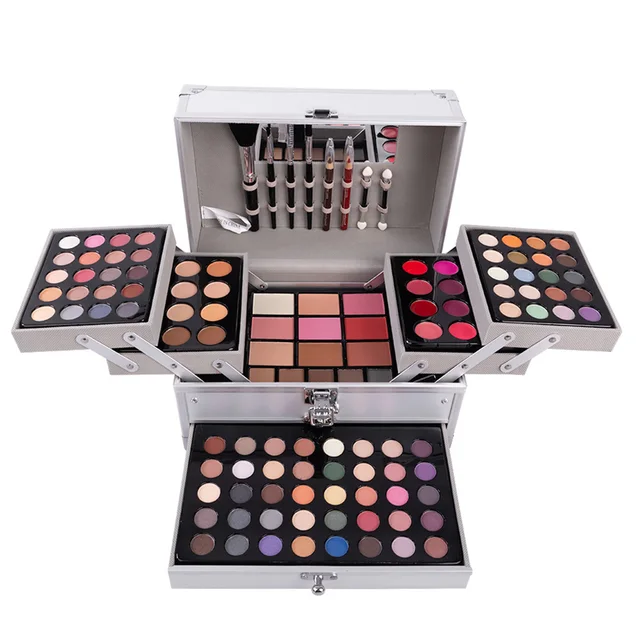 Makeup Gift Box 110 Color Private Label Custom Eye Shadow Blush Lip Gloss Repair Brush Multi-Function Palette Low Moq - Image 2