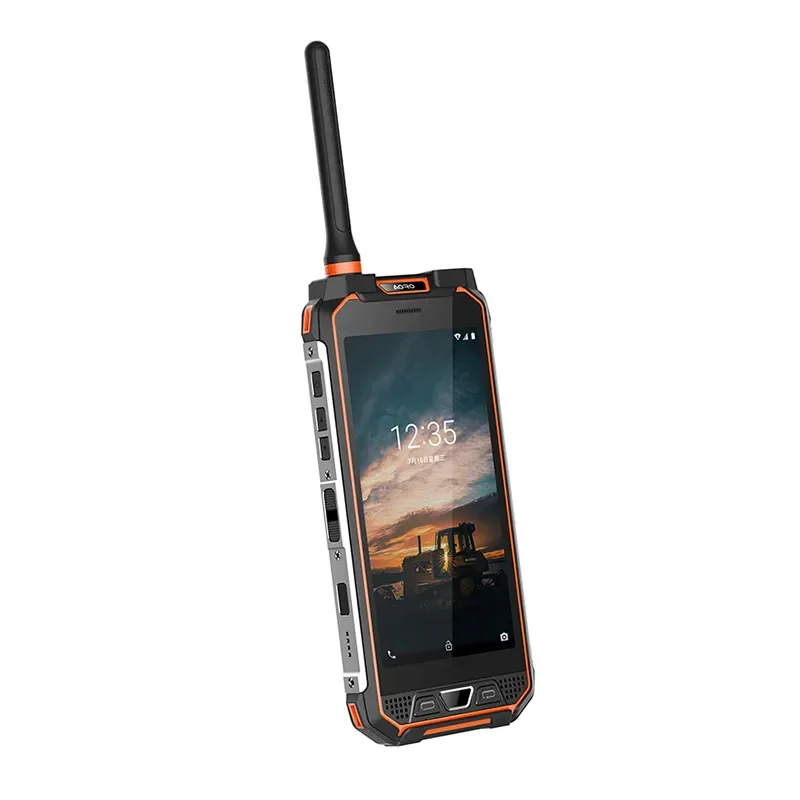 Dual Sim Touch Screen Wifi Gsm Atex Vhf Digital Radio Phone Two Way Dmr Talki Walki Telefones