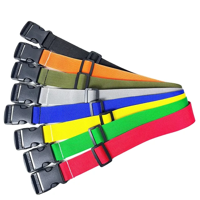 Herringbone Style Nylon Buckle Belt for Outdoor Gear Binding Strap Tape for Backpack Camping Tent Accessories