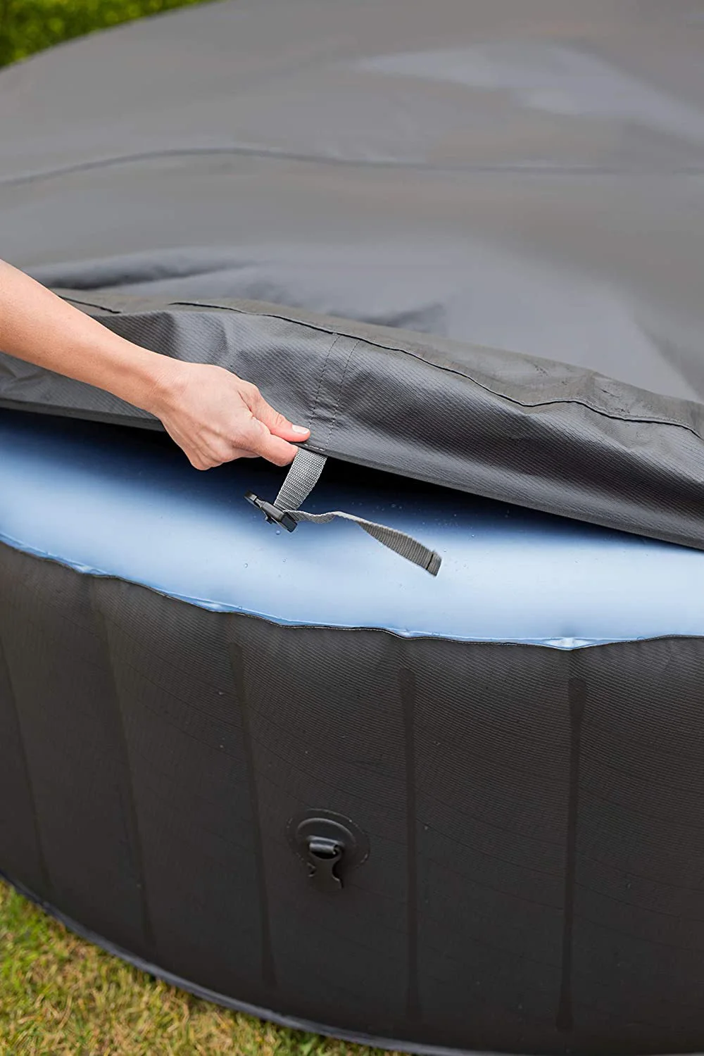 Big 10 Person Indoor Outdoor Bathroom Portable Inflatable Hot Tub Lazy