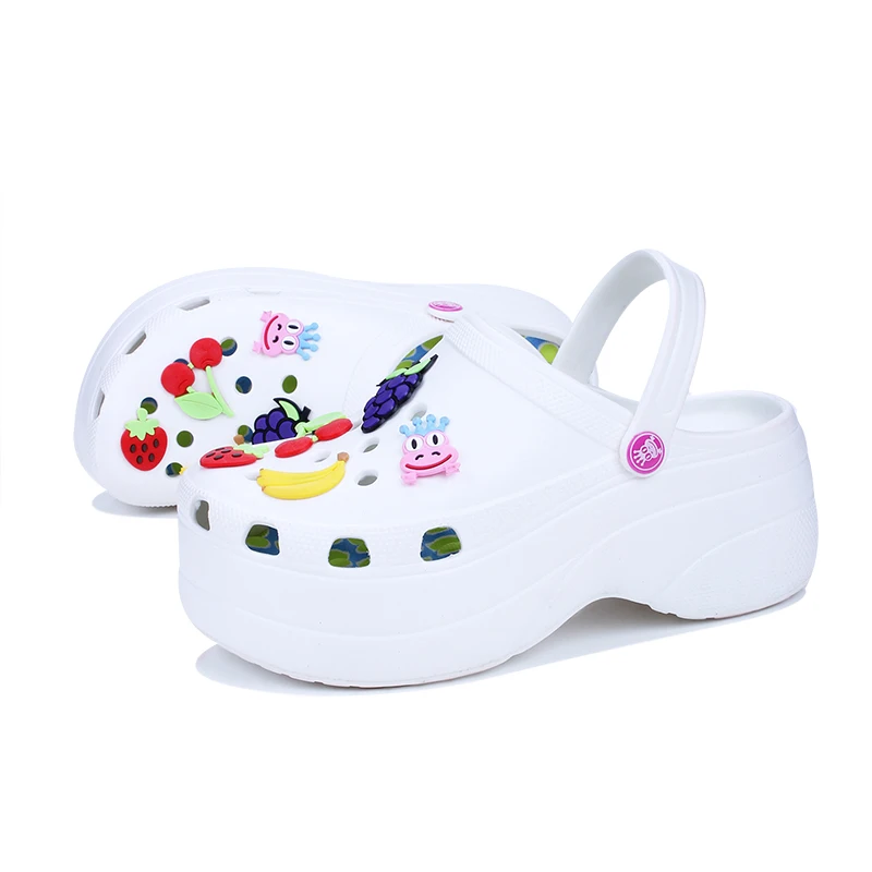 
 Лидер продаж 2021, красивые сланцы, Женская дешевая модная обувь, сабо на платформе  