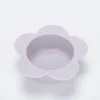 ชามเดี่ยวสำหรับเด็ก ลายดอกไม้ - สีม่วงเผือก