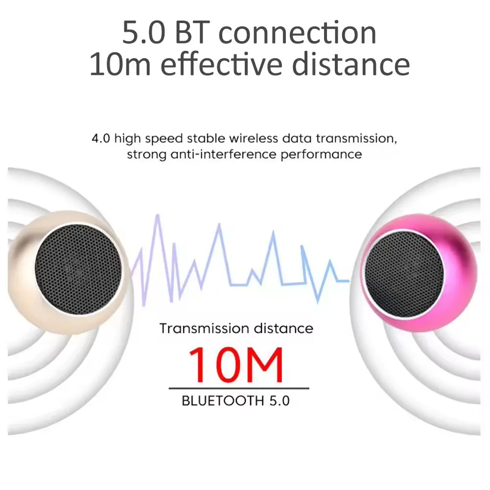 M3 Portable Metal Bluetooth Small Speaker Mini Wireless Bluetooth ...