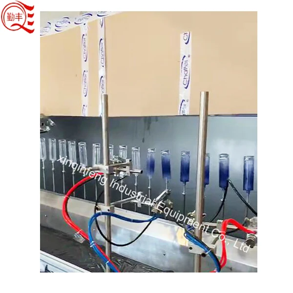 Hot sell auto mini liquid painting spraying machine for glass cup