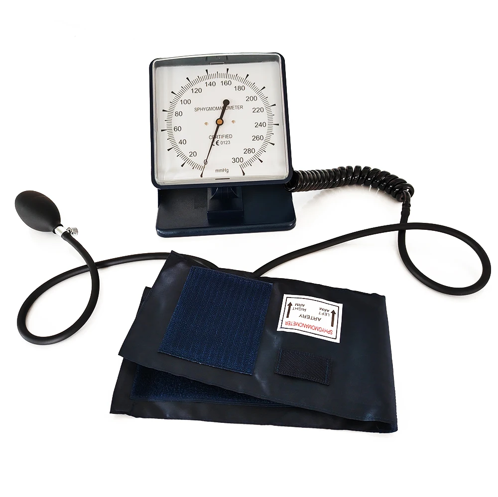 Wall Mounted Large Screen Traditional Liquid Free Blood Pressure Monitor That Can Be Stretched