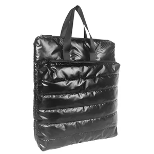 Lightweight  Women Winter Autumn Puffer Handbags Durable Polyester Backpack with 2 Compartments, Laptop Pocket