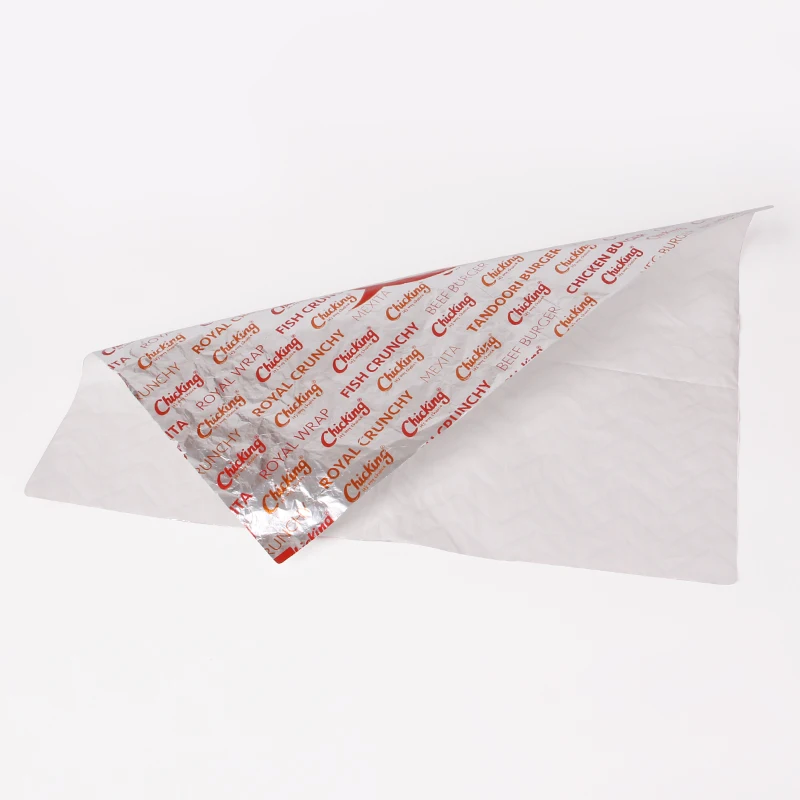 High Quality Logo Printed Paper Baking Parchment Paper Burger Paper