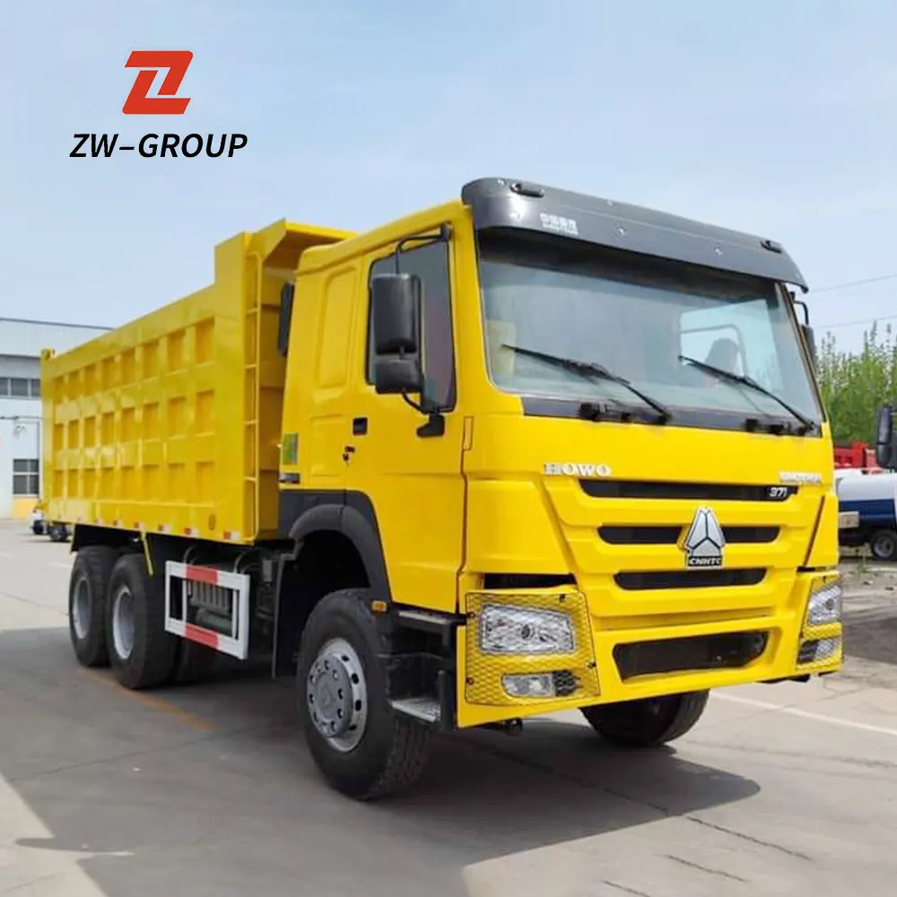 Sinotruk Howo A7 T7 Dump Truck 371 375hp 6x4 Howo 10 Wheeler Tipper ...