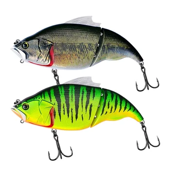 Lure Bass Artificial Hard Bait Plastic Bionic Bait Floating Swimbait 190mm 135g Multi-segment – Soft Lure – view 2