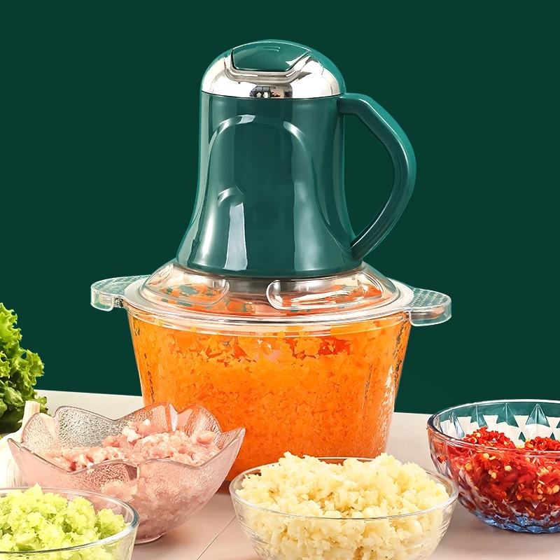 2L Electric Meat Grinder Chopper Cocina Shredder Food Slicer