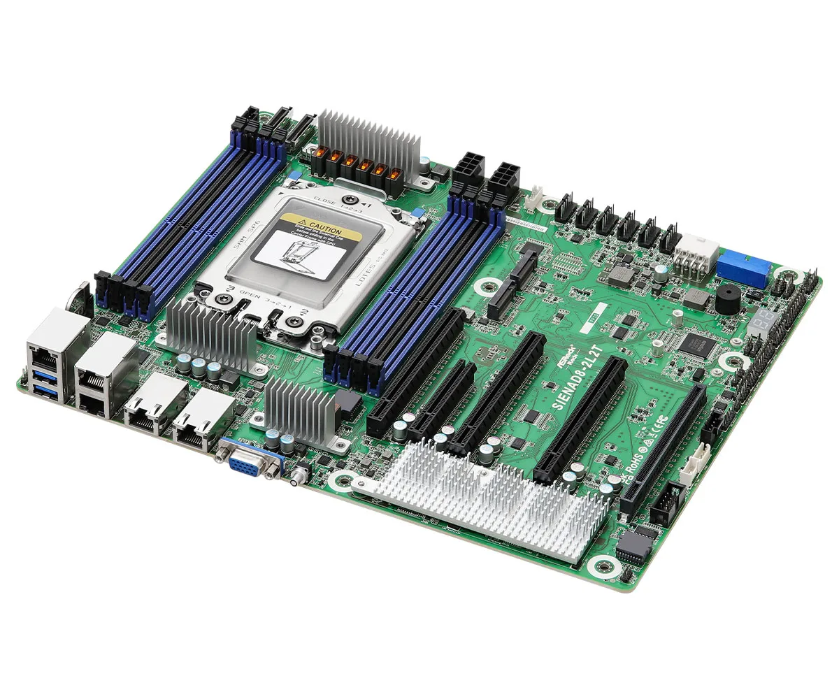 Asrock Rack Epyc Atx Motherboard Asrock Rack SIENAD8-2L2T