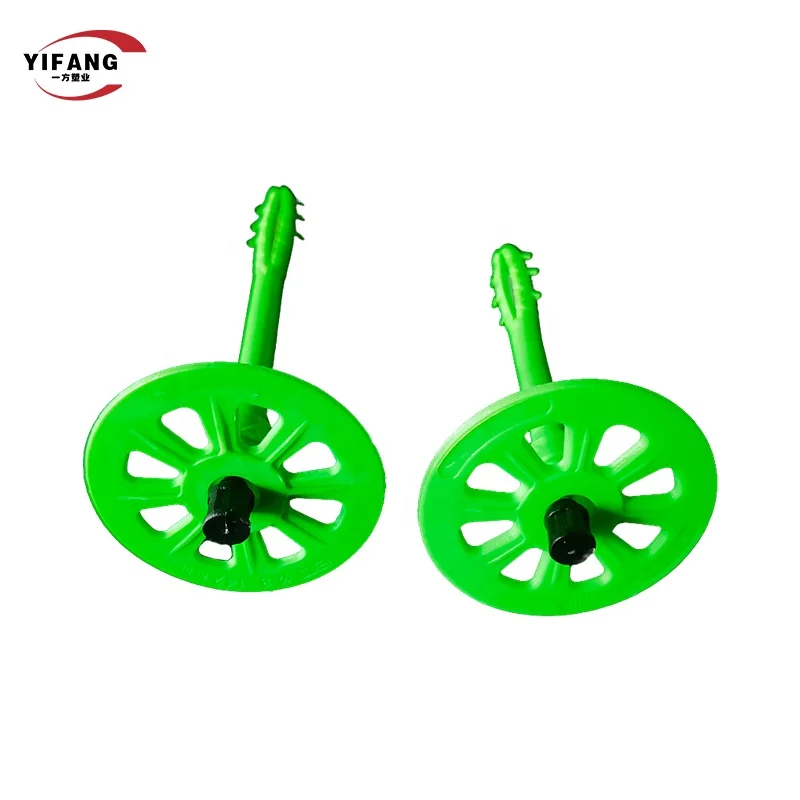 Plastic Thermal Insulation Fastener Nails for External Wall Glass Wool Insulation