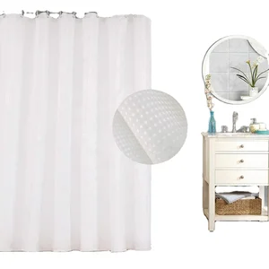 Customer Designs Shower Curtains Polyester White Shower Curtain Set for Bathroom Luxury Designer Shower Curtain