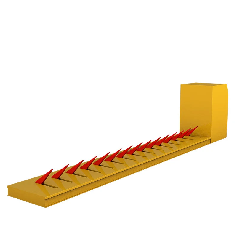 Spiked Tire Killer Automatic Remote Control Qigong Hydraulic Tire Killer Road Blocker Aluminum Alloy Tire Spikes for Vehicle