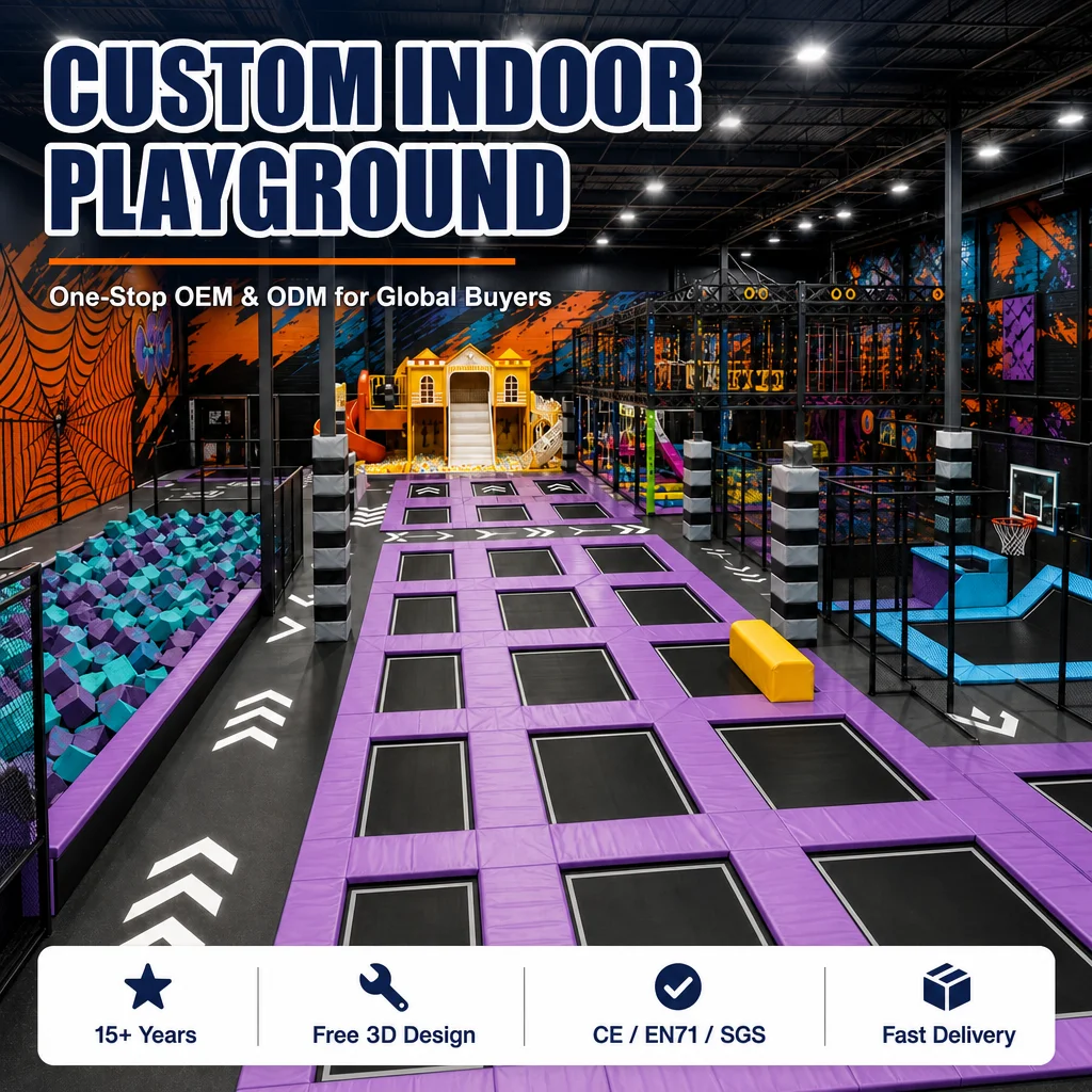 Indoor Playground Equipment Kids Soft Play Naughty Castle CE CPC Certified Foam Padded Climbing Frame Ball Pool for Play Center