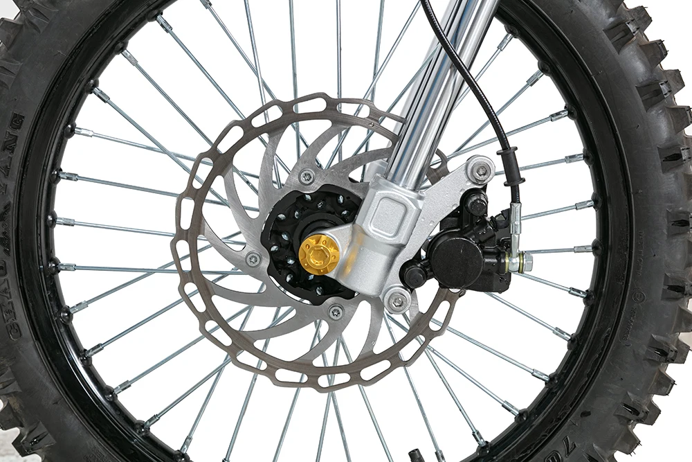 View of High-power Performance off Road Electric Bike - 3000W