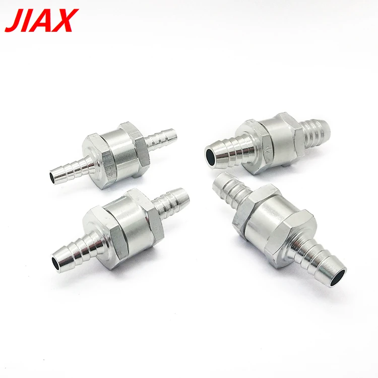 Clapet Anti-retour Unidirectionnel En Alliage D'aluminium 10mm - Pour Essence, Diesel, Eau, Huile - Pression 0.2-6 Bar - 6