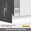 L30 Recessed Light Slot / Skin White / 1.5m