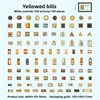 D Yellowed paper