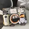 Set 16: tazza thermos+altoparlante wireless+figurine+scaldamani