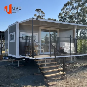 Modern Expandable Container House Prefab 2 Bedroom 3 Bedroom Steel Frame Mobile Home Prefabricated Villa House for Australia