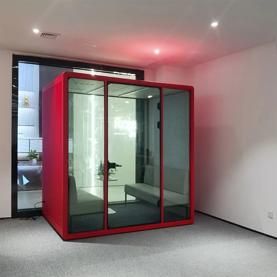 Customized Movable Easy Install Medical Isolation Room/Soundproof Room Booth/Work Pod Sound Proof