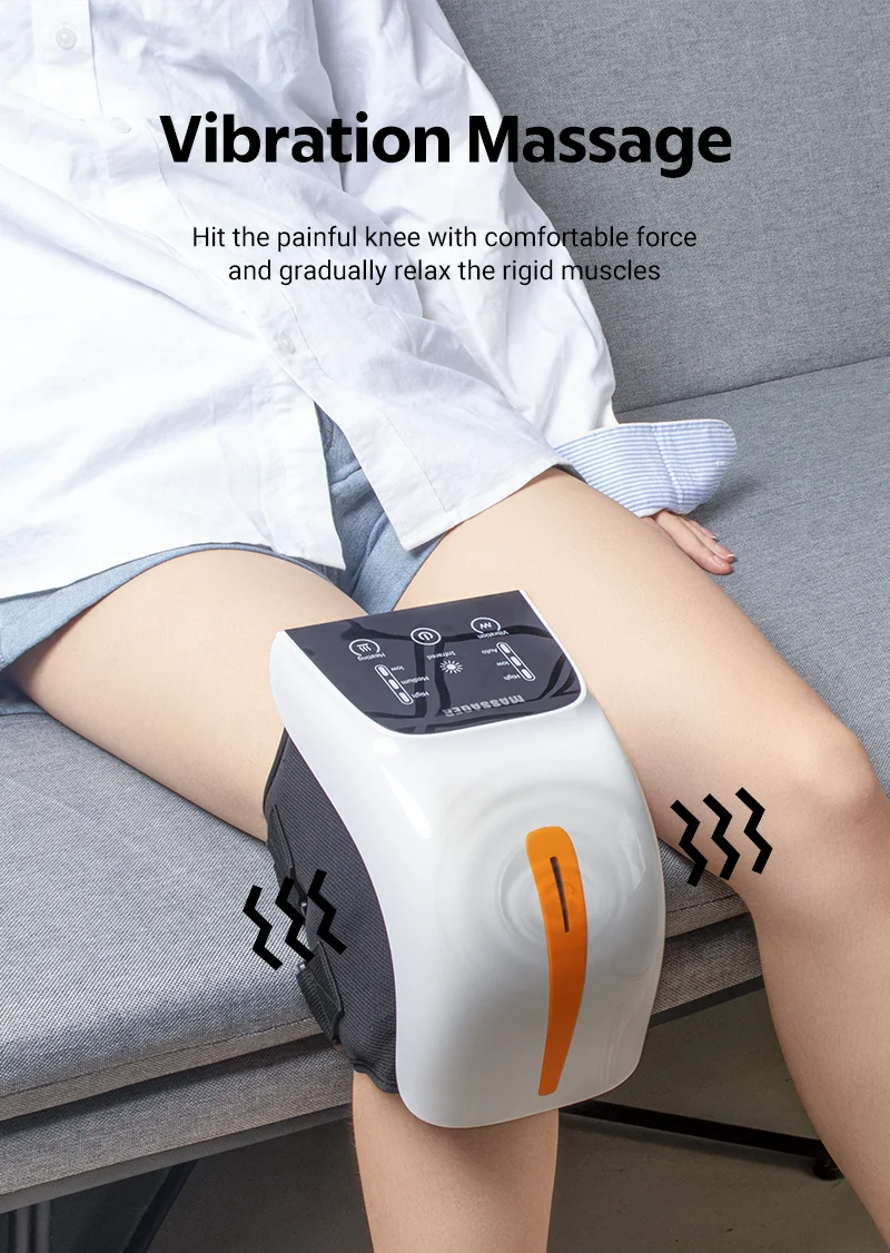 Physiotherapy Thermal Electric Knee Massager Pain Relief Machines With ...