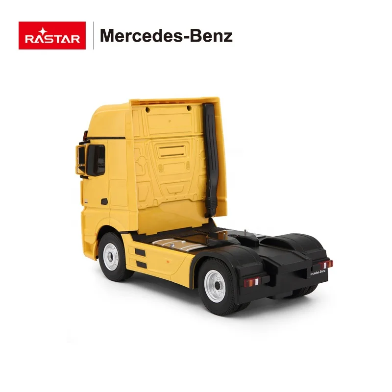 Caminhão de controle remoto Rastar 1:26 Mercedes-benz Actros com